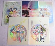 Pretty Guardian Sailor Moon Raisonne A3 Aurora Poster Complete Set of 5 picture