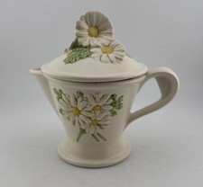 Metlox Poppytrail Sculptured Daisy Creamer Cup 3.25” Tall picture