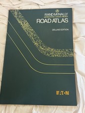 Vintage Deluxe Edition 1981 Rand McNally Atlas United States Canada Mexico, Nice picture