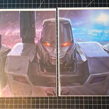 Transformers #13 (2024) Tiago Da Silva Megatron Both Copies Only 750 In Print picture