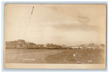 c1920's Sea View Steamer Scene Cartagena Spain RPPC Photo Vintage Postcard picture