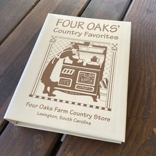RARE 1996 Four Oaks Farm Cookbook SC Morris Press Community Southern Recipes picture