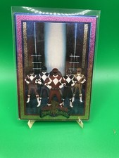 POWER RANGERS PROMO RARE TRADING CARD #1 COLLECT-A-CARD 1994 SABAN Power Foil picture