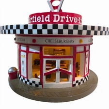 Vintage Lighted Fairfield Drive-In Diner Village Building Tested Works 1950s picture