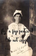 BORDER WAR CAMP LITTLE BASE HOSPITAL NURSE MABEL LIGHT NOGALES AZ RPPC Oct 1917 picture