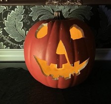 Halloween 1978 Foam Main Titles Jack o’ Lantern Pumpkin Replica Michael Myers picture