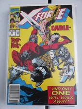 X-FORCE #15 Cable Deadpool VERY FINE Marvel Comics Newsstand picture