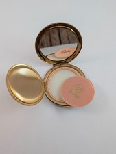 Vintage 1960's Stratton Powder Compact Gold Floral Embossed Unused picture