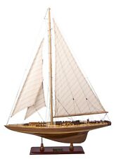 America's Cup Endeavor Yacht Wood Authentic Assembled Sailboat Model J Boat 24
