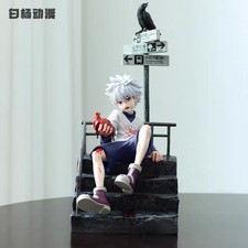 Anime HUNTER×HUNTER Killua Zoldyck 13in PVC Action Figure Model Statue Gift Toy picture