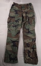 VTG 1982 USGI M81 Woodland Camo BDU Combat Trousers Pants Small Long Propper picture