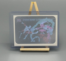1990 Impel Marvel Universe Hologram Card Insert MH5 Spider-Man vs Green Goblin picture