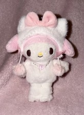 Sanrio Harajuku Shop Limited My Melody  Plush Doll Keychain - Hello Kitty  - NWT picture