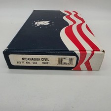 Vintage Annin Nicaragua Civil 3x5 Nylon Flag Nyl-Glo 196181 New Old Stock picture