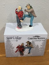 A PRESENT FOR CLARK Dept 56 National Lampoon’s Christmas Vacation Snow Village picture
