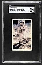 1969 Dandy Gum Edwin E. Aldrin on the Moon SGC 1 Struggle for the Universe picture