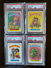 Topps 1985 Garbage Pail Kids Series 1 OS1 PSA 10 Lot of 4 Matte Back picture