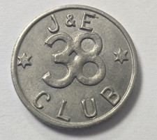 Vintage J&E 38 Club St. Paul, MN Token - Minn. Minnesota picture