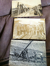 8 Antique West Virginia Photos Pickens Sawmill Railroad Lumber RPPC Collection picture