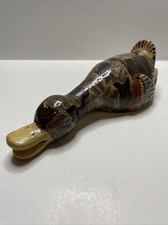 Vintage Hand Painted Ceramic Folk Art Pottery Duck Made In Mexico  picture