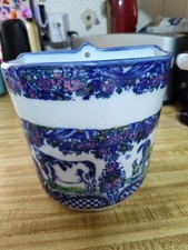 Vintage Victoria Ware Wall Pocket Excellent Condition Nice Size Great Grandmacor picture