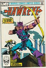 Marvel Comics Limited Series Hawkeye  No 1 Sept 1 Mark Gruenwald Avengers 1983 picture