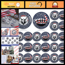 20pcs Military Challenge Coins Set, Veteran Appreciation Gifts, Classic Collecti picture