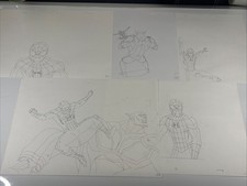 SPIDERMAN Animation Cels Production Art Comic Ultimate Spider-Man #3 S11 picture