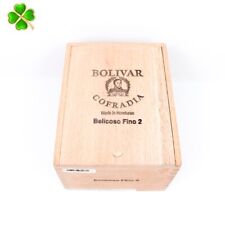 Bolivar Cofradia Belicoso Fino 2 Empty Wood Cigar Box 7