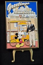 ●2005 ● 50th Anniversary Jumbo Pin Greetings From Main Street USA Walt Disney  picture