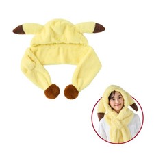 Presale Pokemon Center 2026 Christmas Hooded Scarf Pikachu Japan picture