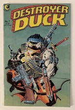 DESTROYER DUCK #7 (ECLIPSE 1984) FRANK MILLER JERRY SIEGEL VF/NM picture