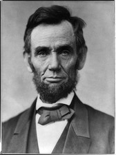 Photo:Abraham Lincoln 1863 Head and Shoulders Portrait Facing Front picture