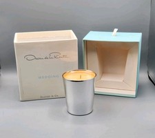 Vtg Oscar de la Renta WEDDING Candle Slatkin & Co - Neiman Marcus - Rare NIB 8oz picture