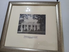 Vintage Framed Photo Florida Governor’s Mansion Red Kerce 1950s-60s State... picture