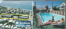 EXTRA LONG CARD OF SOUTHEAST OCEAN INN 1300 SIMONTON ST IN KEY WEST, FL picture