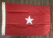 Brigadier General 1 Star original sewn Flag 3x4 picture