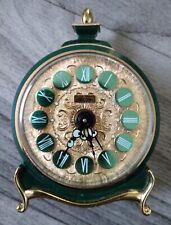 Rare Antique Vintage Jerger Germany Wind Up Alarm Clock ~Working~ picture