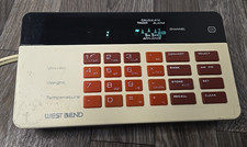 1981 West Bend Kitchen Controller Multi-function Advanced Appliance WORKS VTG picture