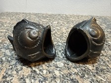 Set Of 2 Walter Bosse Kugelfish Fish Mid Century 1950's Retro Ashtrays picture