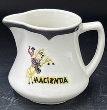 VTG Hacienda Hotel Casino Las Vegas Restaurant Ware Creamer 1950’s picture