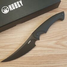 Kubey Scimitar Fixed Knife 5.5