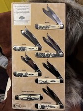 2006 Case XX Sportsman Series Natural Bone Smooth Trapper Complete Set picture