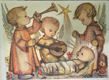 Rare  Hummel Postcards  Verlag Ars Sacra Josef Muller 4530, 4427, 4514, 4653 picture