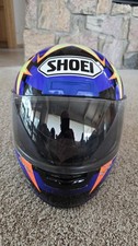 Vintage Shoei Norick  Motorcycle Helmet – Troy Lee Designs Custom Graphics XL picture