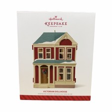 2014 Hallmark Victorian Dollhouse Ornament - Repaint - Member Exclusive picture