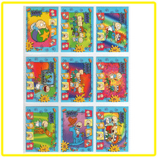Rugrats Official Cards IMAGICS Nickelodeon Full Base Set 50/50 Mexico 1999 picture