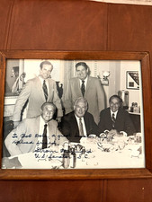 Bob Dole Estate Archive Framed Photo Joe Biden Strom Thurmond Signed Facsimile picture
