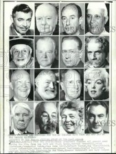 1969 Press Photo Famous people who passed away during the 60s. - nox56786 picture