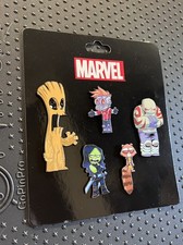 2019 SDCC Marvel Skottie Young 5 pin set GUARDIANS OF THE GALAXY ARTIST PROOF AP picture